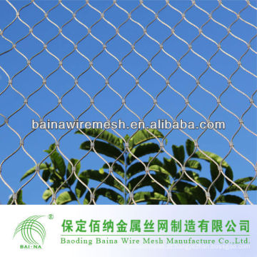 Famosa marca Baina Wire Mesh Fabricação de fornecimento de aço inoxidável Wire Rope Mesh